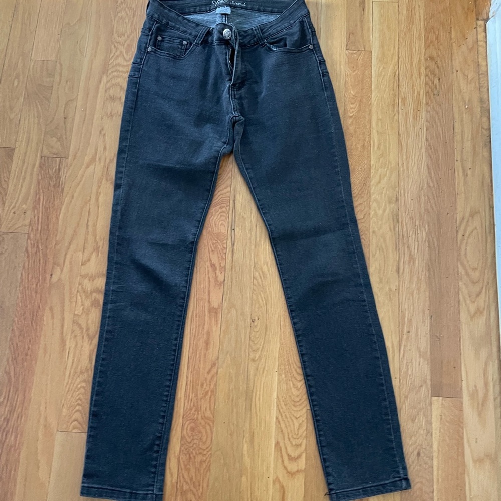 Black stretch jeans
